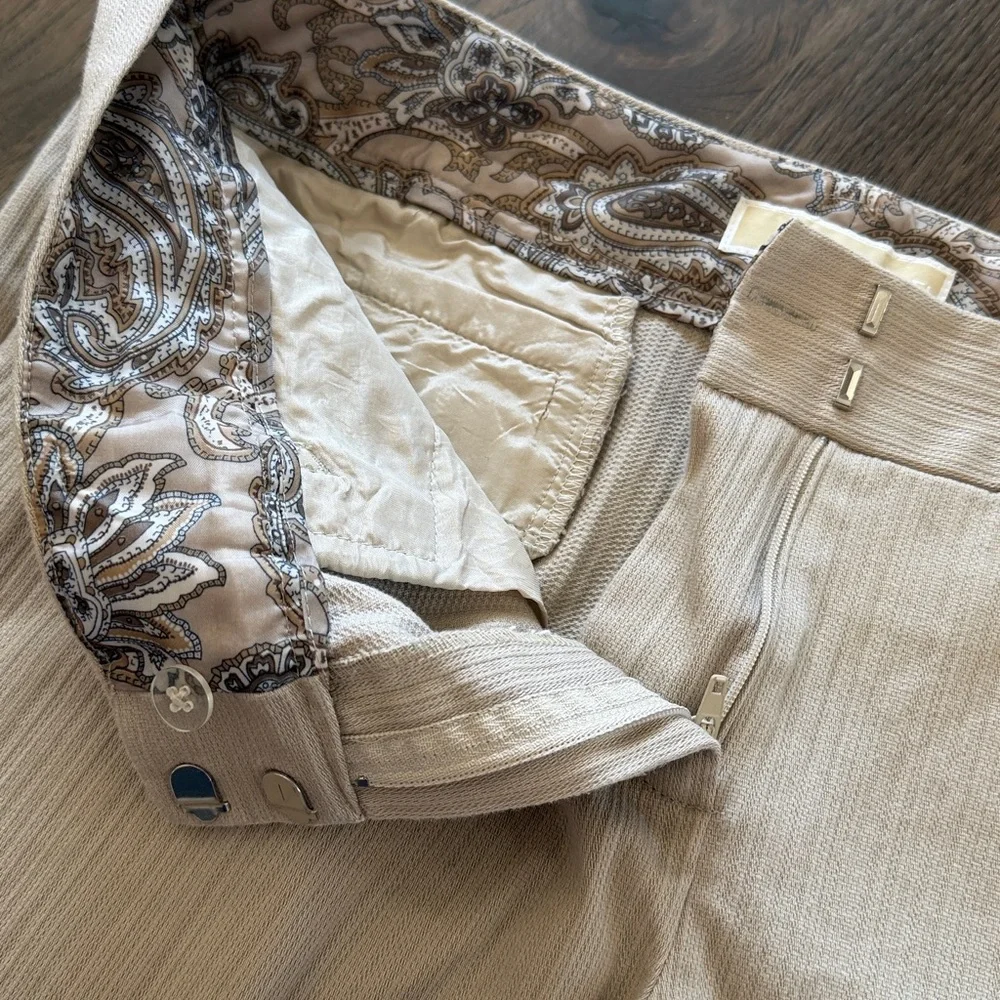Michael Kors Women's 10 Light Khaki Pants